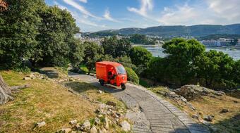 Ekološki prihvatljivi električni tricikli za dostavu na hrvatskim ostrvima